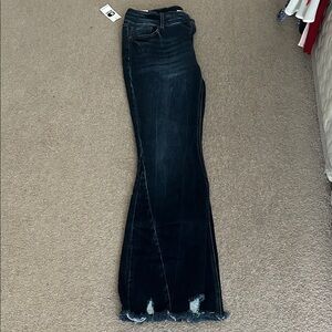 KanCan Dark Blue Flare Jeans